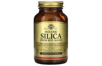 SOLGAR Silica 25 mg - from red algae, 100 cps